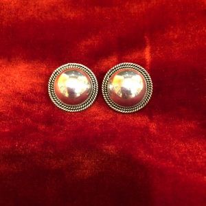 Silver and Gold Earrings